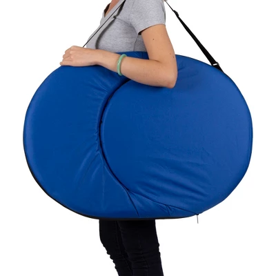 Stansport Go Anywhere Multi Fold Padded Chair 200 LBS Weight Capaciity - Blue - Image 2