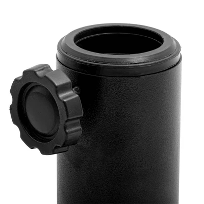 28.58lbs Outdoor Concrete/Cement Filled Umbrella Base For Market Umbrella Black - Crestlive Products - Image 4